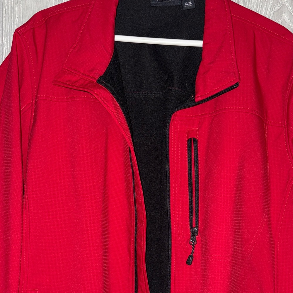 Swiss Tech Men's Bold Red Performance Jacket
